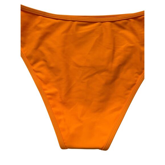 RAMY BROOK SIZE MEDIUM ISLA BIKINI SWIM BOTTOMS APRICOT ORANGE NEW - Picture 7 of 10